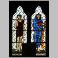 Burne-Jones, Morris window, Abel and Enoch, St John the Divine, Frankby, Wirral, photo Rodhullandemu.jpg