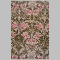 Columbine or Bluebell printed textile designed by William Morris, Wikipedia.jpg