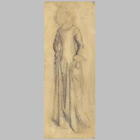 William Morris - La Belle Iseult (Study),  Christie's (Wikipedia).jpg