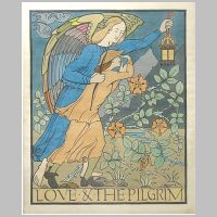 Voysey, Love and the pilgrim, photo on artnet.com.jpg