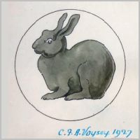 Photo by Voysey Society on picuki.com, design for a badge executed in 1927.jpg