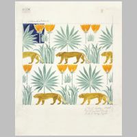 Watercolour painted by C.F.A. Voysey in 1918, photo by katemedlicottstudio on picuki.com,.jpg