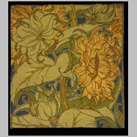 Photo collections.vam.ac.uk, Furnishing fabric, Sunflowers.jpg