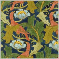 Voysey, Design for a printed cotton for G P and J Baker c. 1891.jpg
